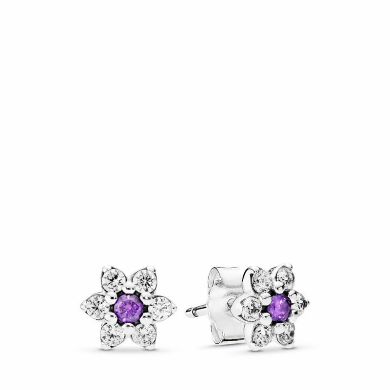 Pandora Forget Me Not Stud Earrings Silver Egypt MW7601358